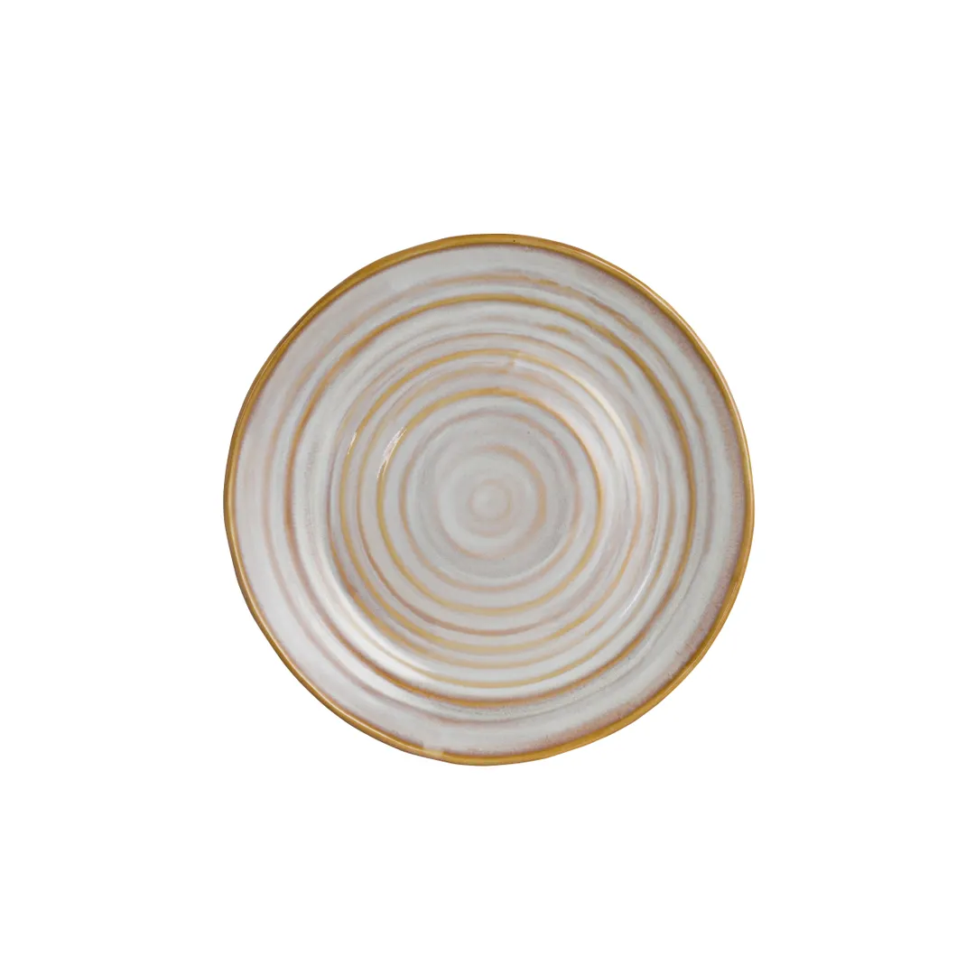 Steelite 6210FA003 6" Round Porcelain Dinner Plate Azores Costa Folio Pattern - 1 Dozen