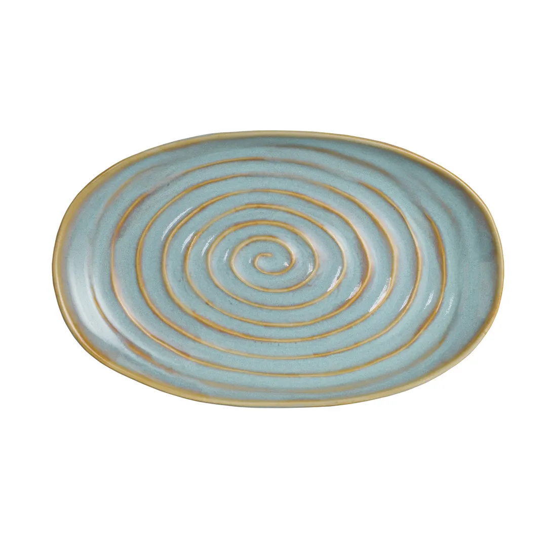 Steelite 6211FA005 - China Oval Plate, 11" x 6.75" Porcelain Ceramic, Oval Shape, Sold Per Dozen - 1 Dozen