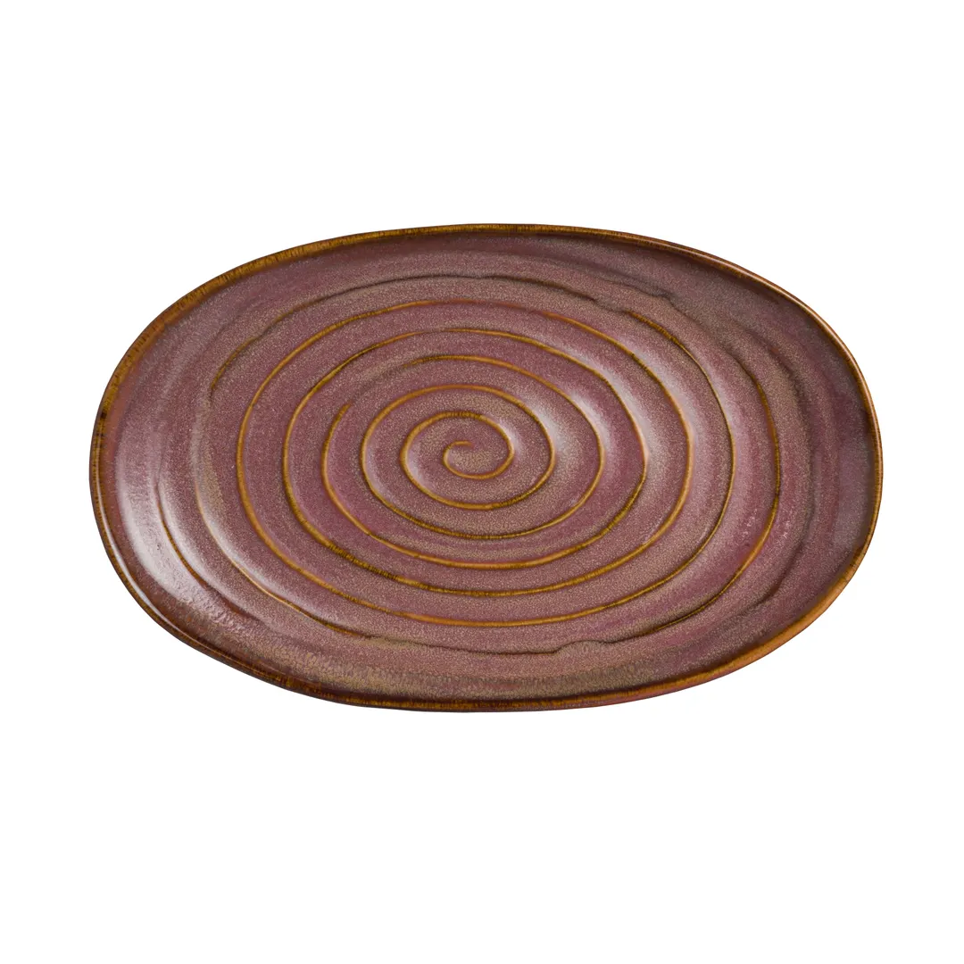 Steelite 6212FA005 Oval China Plate, 11" x 6.75" Porcelain Ceramic, Oval Shape - 1 Dozen