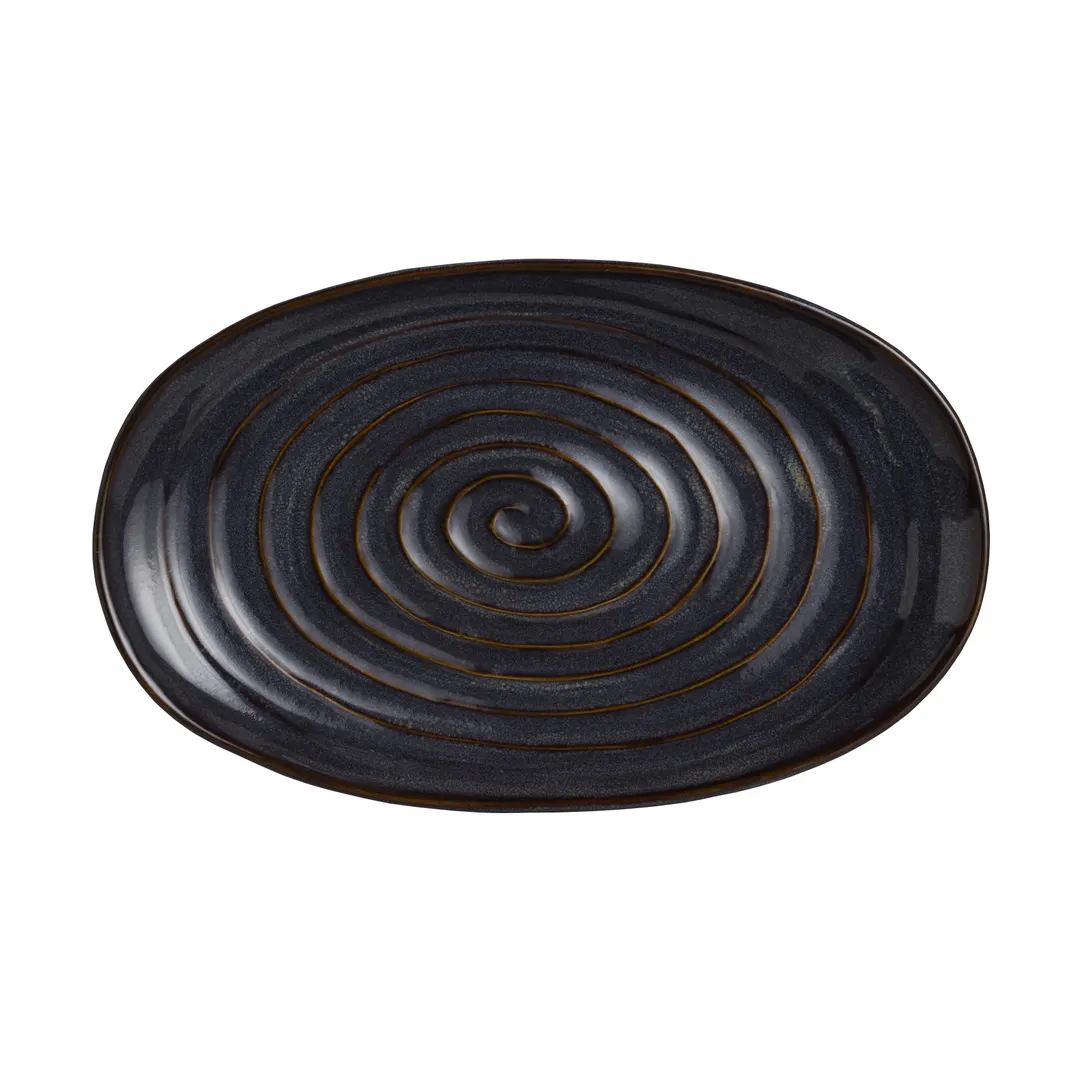 Steelite 6213FA005 Oval China Plate, 11" X 6.75" Porcelain Ceramic, Oval Shape - 1 Dozen