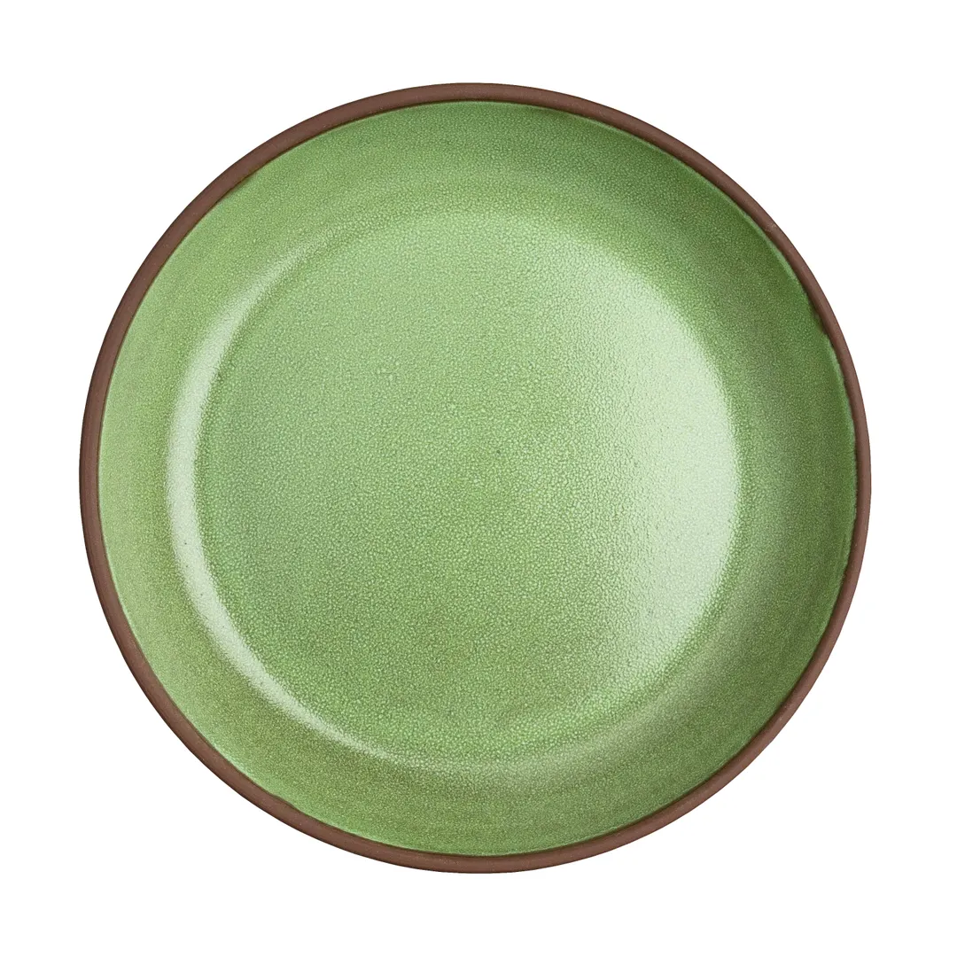 Steelite 6213RT000 Rim Plate, 6.375" x 1.125", 10 Oz, Spice Porcelain, Oven Safe 425°F - 1 Dozen