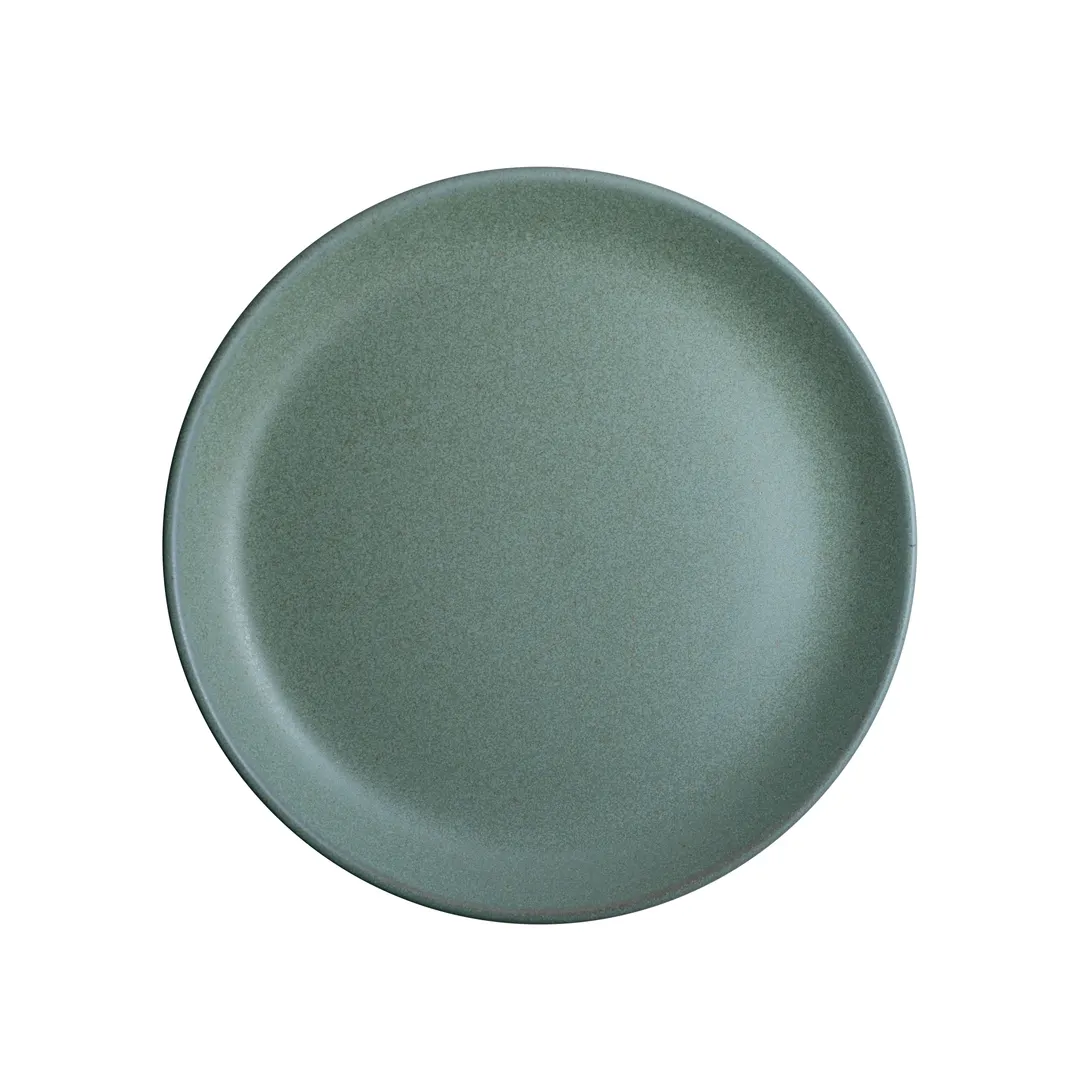 Steelite 6218RT021 Coupe Plate, 8.625" Stoneware, Carnaby Teal Oven Safe to 425°F/217°C - 24/Case