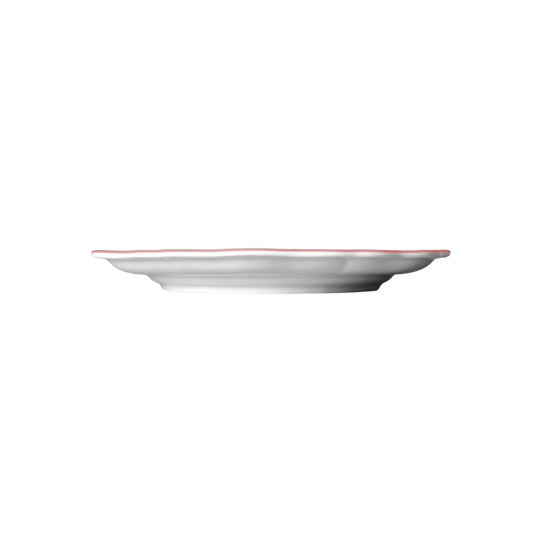 Steelite 62527FP812 - 9" Round Porcelain Plate, Scalloped Edge, Adelina Hannah Rose Folio - 1 Dozen