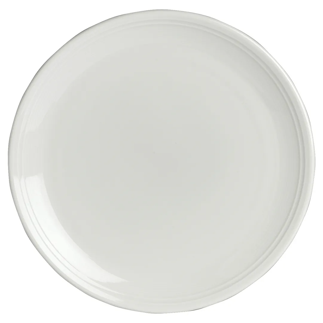 Steelite 6300P373 Coupe Plate – 11.75" Porcelain Aura Asian Coupe Rim Oven Safe 465°F – 6/Case