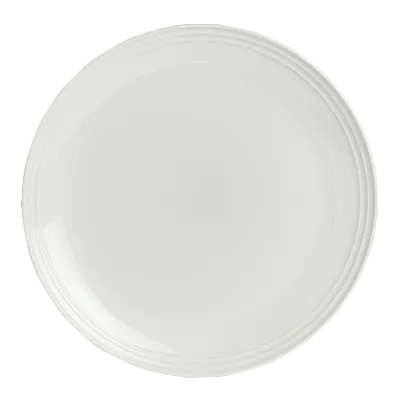 Steelite 6300P375 Coupe Plate, 6.5" Round Porcelain Aura Asian Oven Safe 465°F Design - 24/Case
