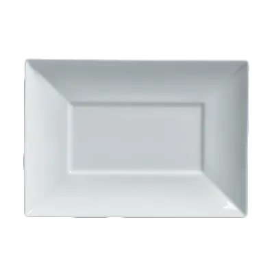 Steelite 6301P325 Rectangle Plate, 8.25" x 6.875" Porcelain, Rene Ozorio, Oven Safe 465°F - 24/Case
