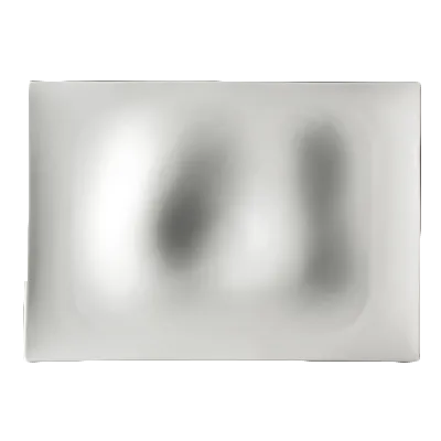 Steelite 6315P1201 Landscape Rectangular Porcelain Plate, 11.5" x 8.125", Oven 465°F/239°C - 6/Case