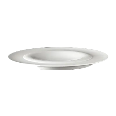 Steelite 6315P1210 - 12" Round Porcelain Plateau Plate, Oven Safe to 465°F/239°C - 6/Case