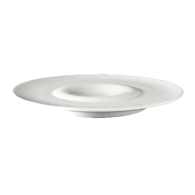 Steelite 6315P1212 - 6.625" Deep Rim Round Porcelain Deep Plate, Oven Safe to 465°F - 1 Dozen