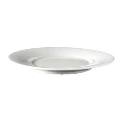 Steelite 6321P1303 Bread Plate, 6.5" Porcelain, Wide Rim Folio, Oven Safe to 465°F/239°C - 24/Case