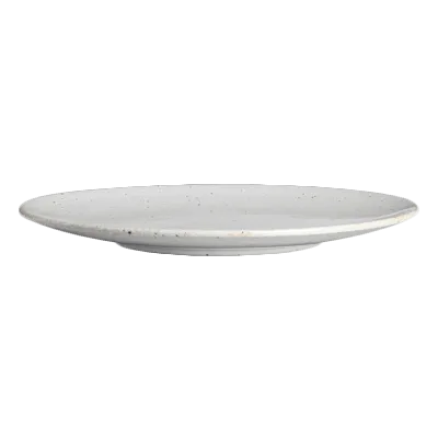 Steelite 6415MY009 Coupe Plate, 11.25" Wabi Sabi Lichen Rene Ozorio, Porcelain Coupe Rim - 6/Case