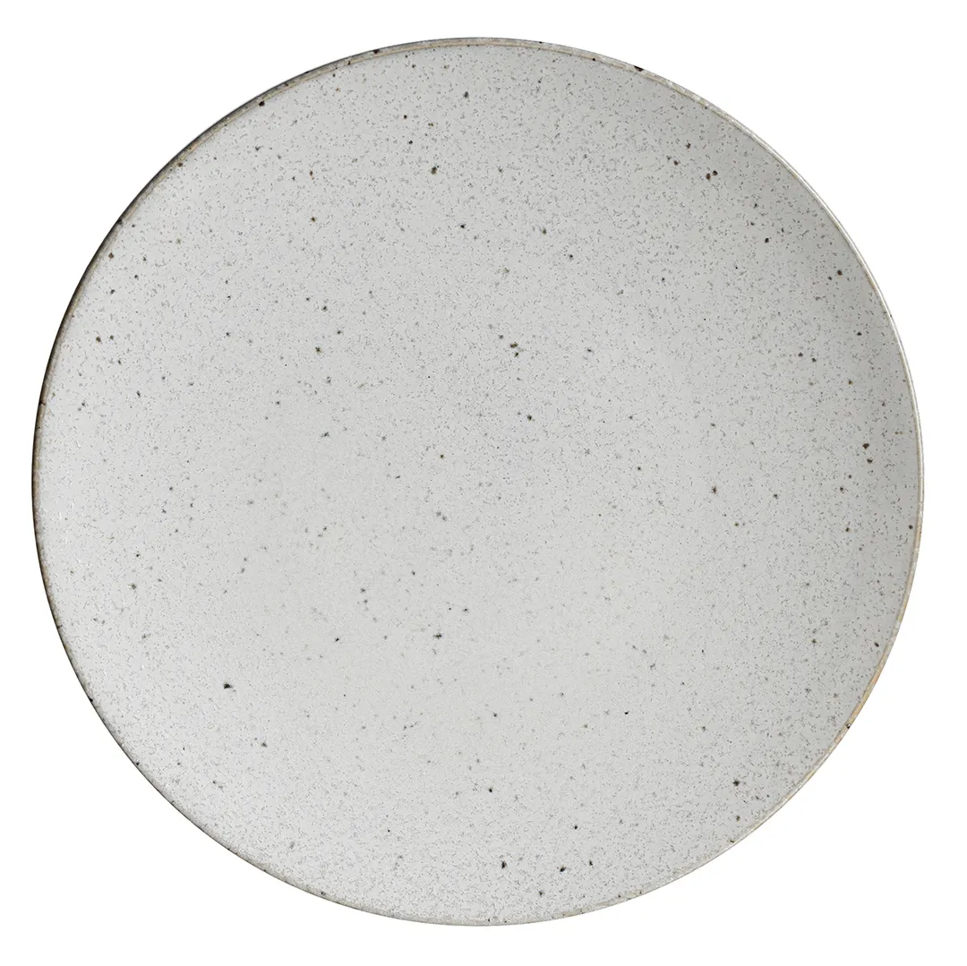 Steelite 6415MY009 Coupe Plate, 11.25" Wabi Sabi Lichen Rene Ozorio, Porcelain Coupe Rim - 6/Case