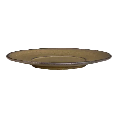 Steelite 6415MY033 Coupe Plate, 8.25" Wabi Sabi Lichen, Round Porcelain with Coupe Rim - 1 Dozen
