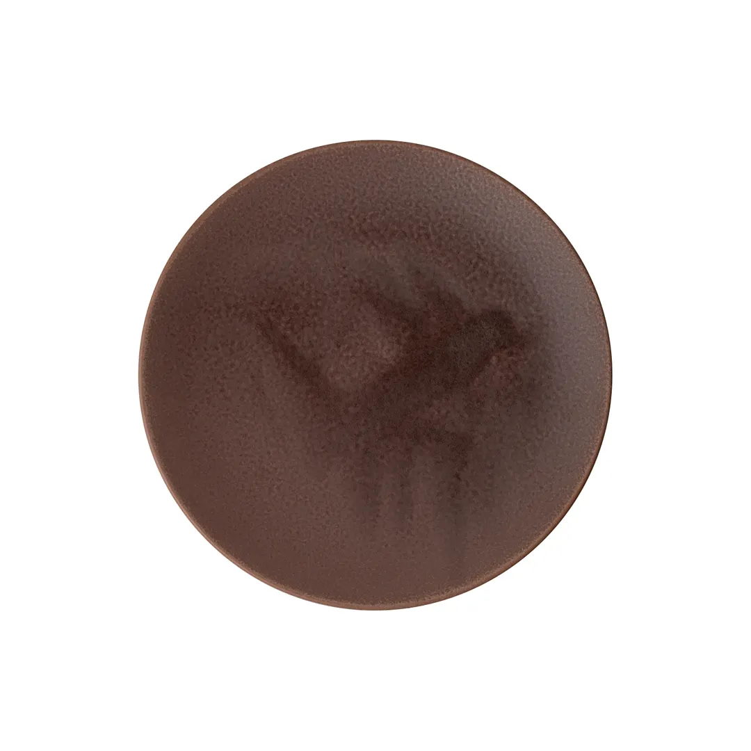 Steelite 6419MY008 Coupe Plate, 9.5" Round Porcelain Plate in Plum Wabi‑Sabi, Coupe Rim – 6/Case