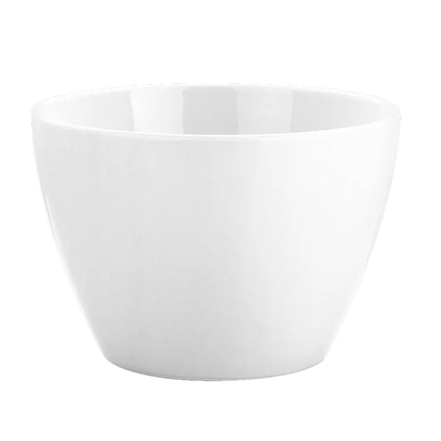 Steelite 6623V284 - Eden Porcelain Salad Bowl, 7.75" (2.5 Qt / 80 oz), Oven Safe to 660°F - 1/Case
