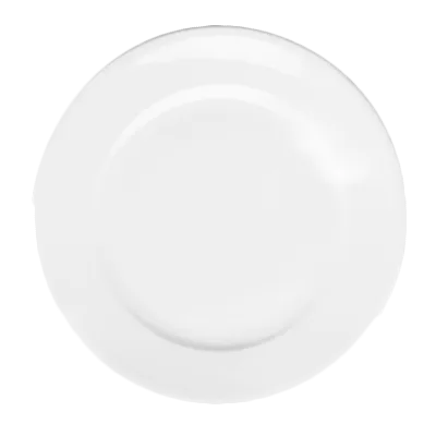 Steelite 6626V365 - 10.5\" Round Porcelain China Dinner Plate, Oven Safe to 660°F/347°C - 6/Case