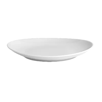 Steelite 6634V632 Oval Steak Plate, 9" x 8" Porcelain, Oven Safe 660°F, Collection, 6/Case