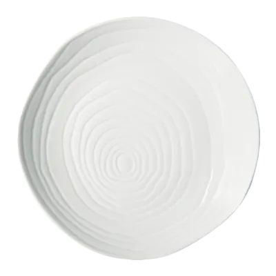 Steelite 6666V944 Coupe Plate, 8.25" Porcelain, Indigo/White, Oven Safe to 660°F/347°C - 6/Case