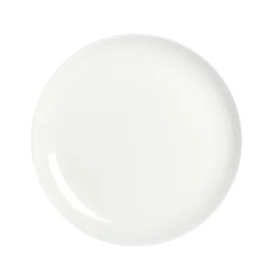Steelite 6900E440 China Plate 10-1/4" Round Coupe Rim Porcelain White Dinnerware - 1 Dozen