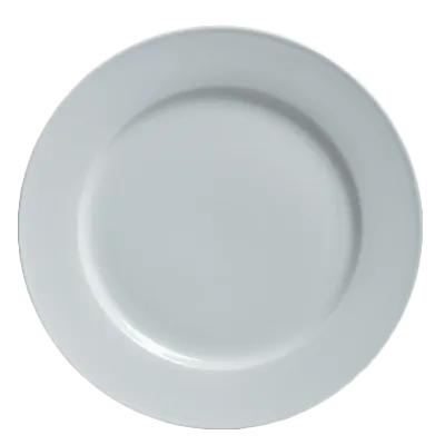 Steelite 6900E505 - 8" Round Porcelain China Plate, Classic Cafe Varick Design, 1 Dozen