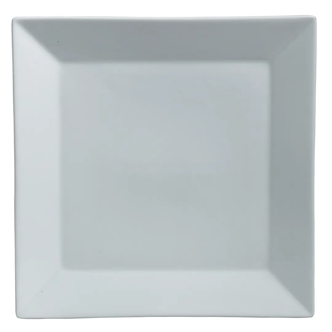 Steelite 6900E536 China Square Porcelain Tray, 6-3/4" (6" x 6") Varick Pub Design - 1 Dozen