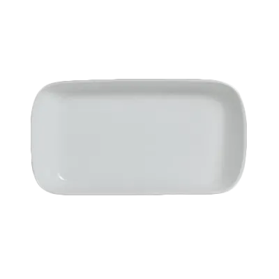 Steelite 6900E569 - Rectangular Porcelain Tray, 7-3/4" x 4-1/8" x 1", 10.5 oz, 7" L / 4" S - 1 Dozen