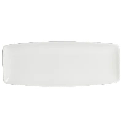 Steelite 6940E600 - Oblong Porcelain Tray, 10" x 4", Microwave/Dishwasher Safe, Ceram - 1 Dozen