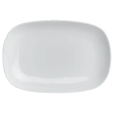 Steelite 6940E6043 Oval Porcelain Tray, 7-1/4" x 5-1/8", Microwave/Dishwasher Safe - 1 Dozen