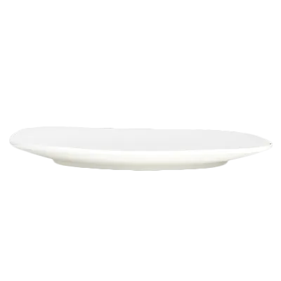 Steelite 6940E6046 - Square 4.5" Porcelain Plate, Microwave & Dishwasher Safe, Folio - 1 Dozen