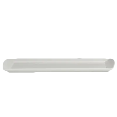 Steelite 6940E657 Tray – Rectangular Porcelain 11-1/2" x 5-1/2" x 1/2", Microwave Safe – 1 Dozen