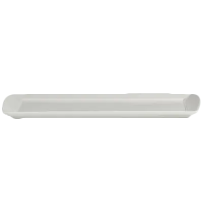 Steelite 6940E665 - Rectangular Tray, 13" x 6-1/2" Porcelain, Microwave/Dishwasher Safe - 1 Dozen