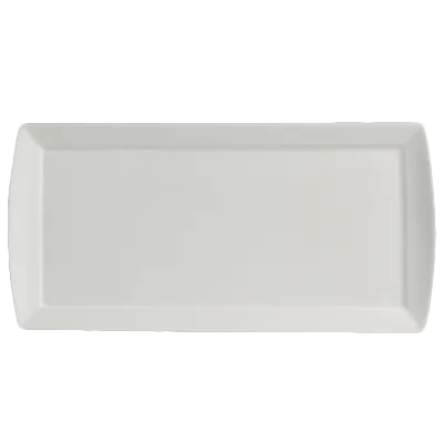 Steelite 6940E665 - Rectangular Tray, 13" x 6-1/2" Porcelain, Microwave/Dishwasher Safe - 1 Dozen