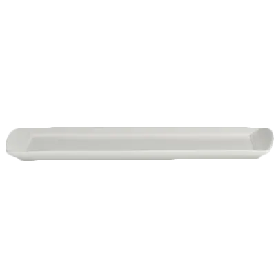 Steelite 6940E666 Rectangular Porcelain Tray, 10" x 4-3/4" Microwave/Dishwasher Safe - 1 Dozen
