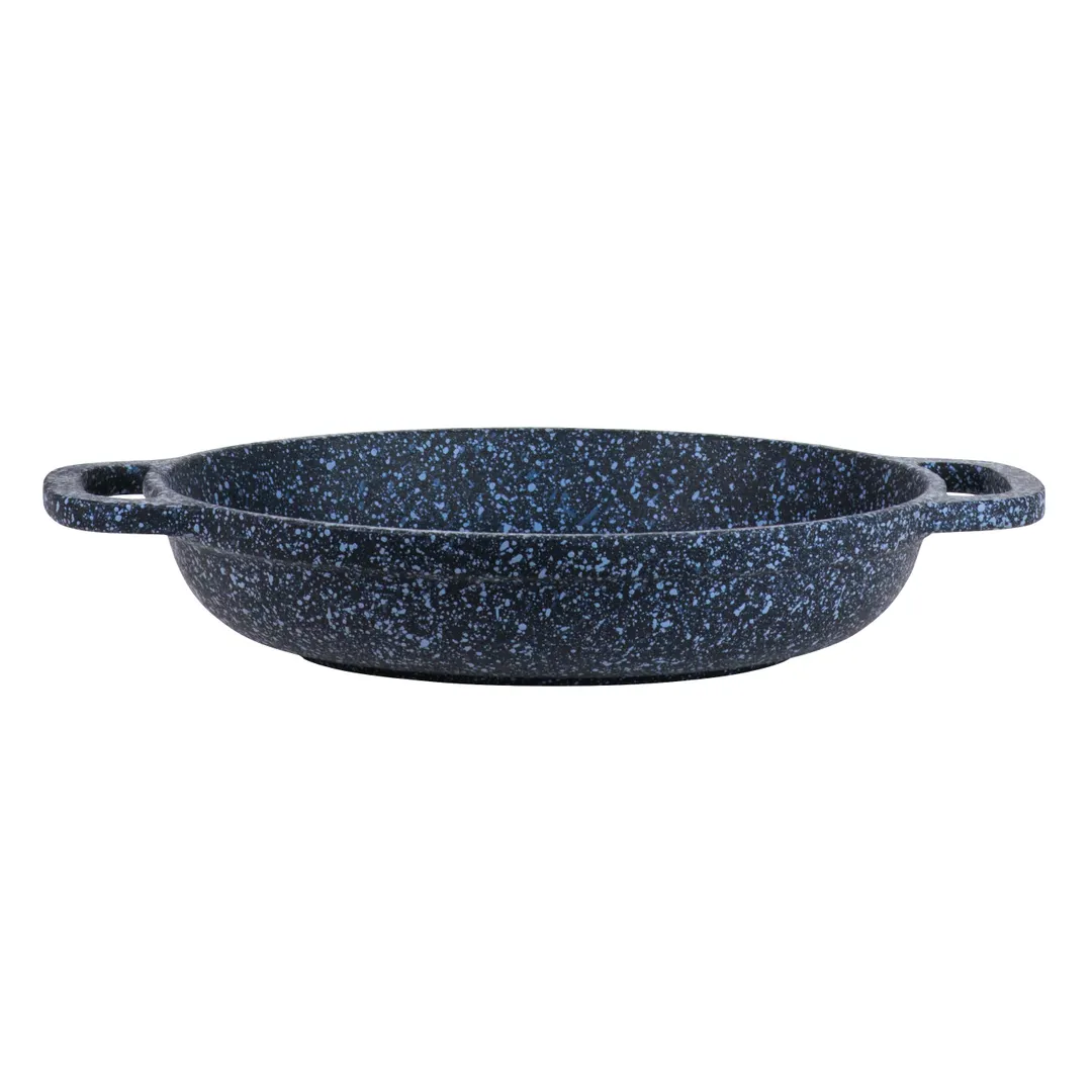Steelite 6978QU012 Casserole, 10-1/2" L x 7-1/2" W x 1-7/8" H, 30 oz, Blue Finish, Aluminum - 2/Case