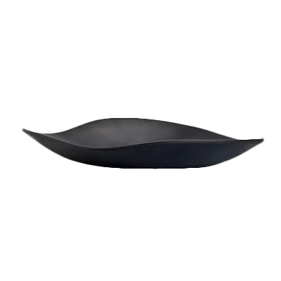 Steelite 7000DD006 Platter, 15-1/2" x 15" x 2" Melamine, Black, Dishwasher‑Safe, BPA‑Free - 6/Case