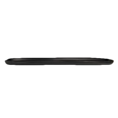Steelite 7000DD031 - Rectangular Melamine Platter, 27" x 13" x 1-1/4", Black, Extra Large, 2/Case