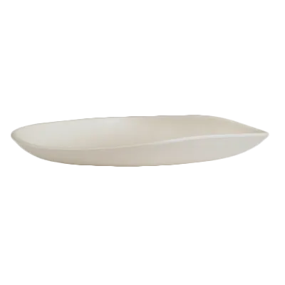 Steelite 7002DD011 Serving Platter, 12" x 10" x 1-1/2" Rect. Melamine Beige, Safe 240°F - 6/Case