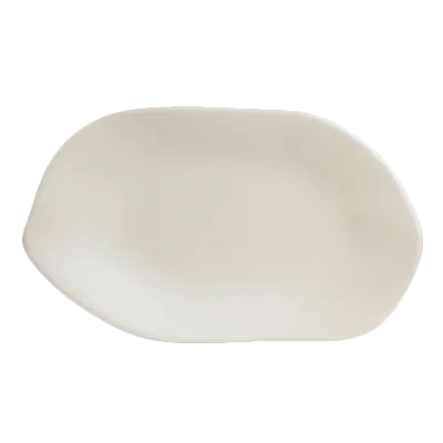 Steelite 7002DD021 Oval Platter, 10" x 5 7/8", Beige Melamine, 240°F Safe, BPA‑Free - 1 Dozen