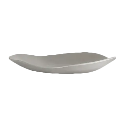 Steelite 7006DD006 Fruit Platter, 15" Free‑Form Grays Melamine, Marisol Delfin Style - 6/Case