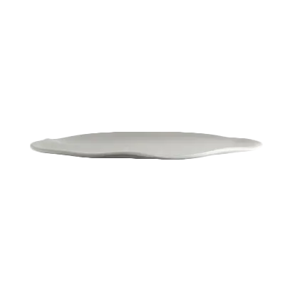 Steelite 7006DD007 Cheese Platter, 14" Melamine Dinnerware, Gray Free‑Form Design - 6/Case