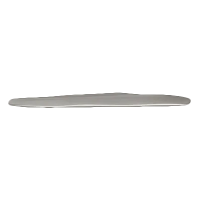 Steelite 7006DD009 Sandwich Platter, 27" x 12" x 0.5", Gray Rectangle, Melamine, - 6/Case