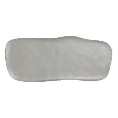 Steelite 7006DD009 Sandwich Platter, 27" x 12" x 0.5", Gray Rectangle, Melamine, - 6/Case