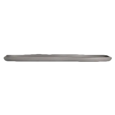 Steelite 7006DD031 XL Fruit Sandwich Platter, 27" x 13" x 1.25", Rectangular Melamine Grays - 2/Case
