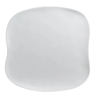 Steelite 7008DD008 - 15" Square White Melamine Sandwich Platter 15" x 15" x 0.5" - 6/Case