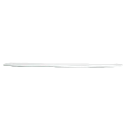 Steelite 7008DD009 Sandwich Platter, 24.0" x 12.0" x 0.5" Rectangle, White Melamine - 6/Case