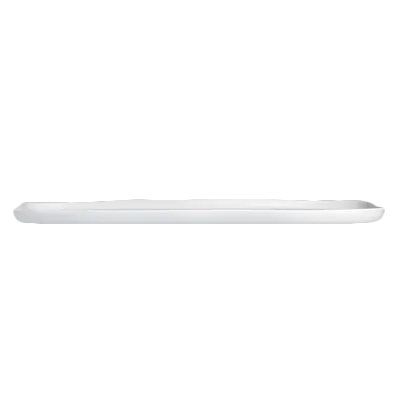 Steelite 7008DD031 Fruit Sandwich Platter, Rectangular White Melamine, 27" x 13" x 1.25" - 2/Case