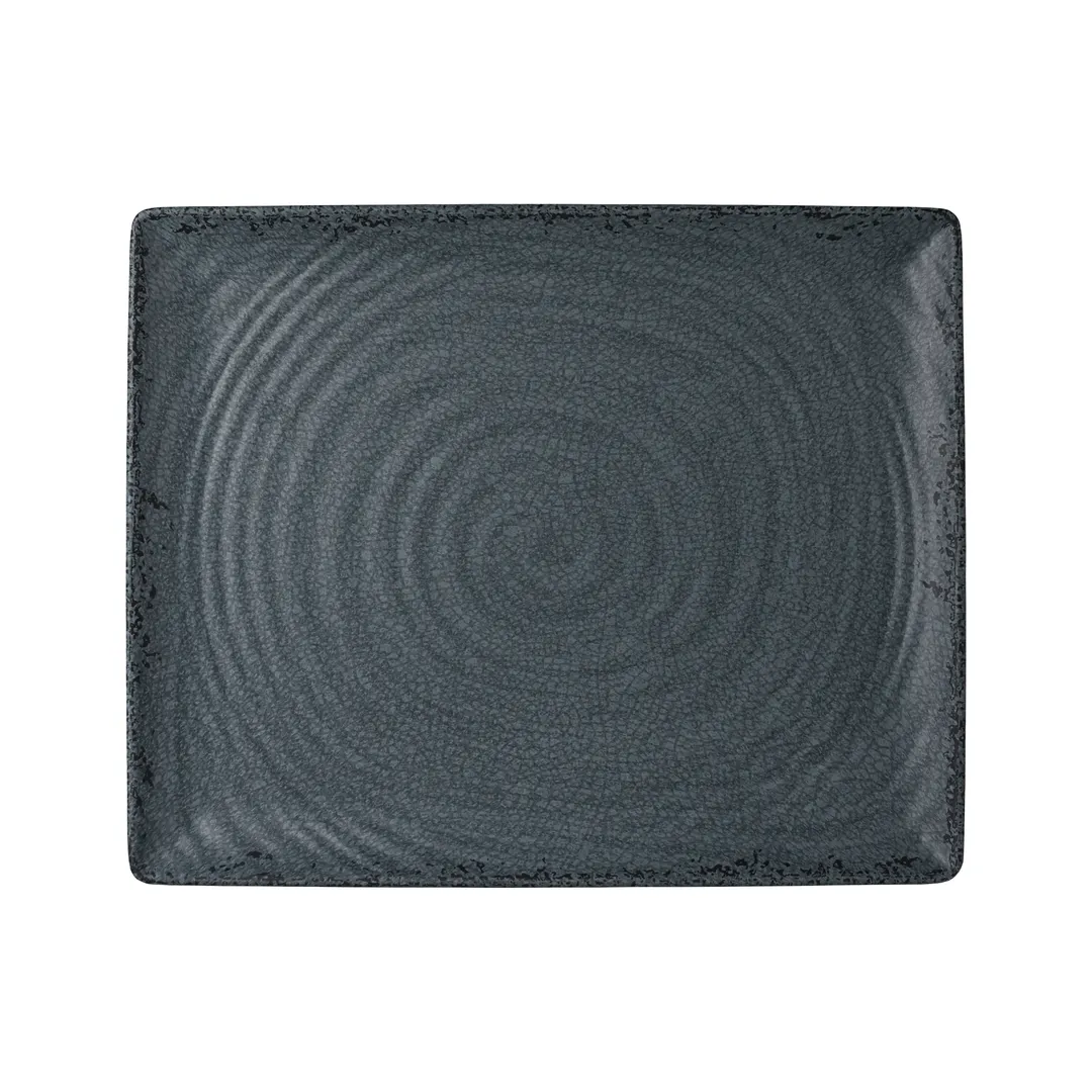 Steelite 7184TM047 - Gastronorm Platter, 12.75" X 10.625" X 1.0", Melamine, Pompeii Slate, - 1/Case