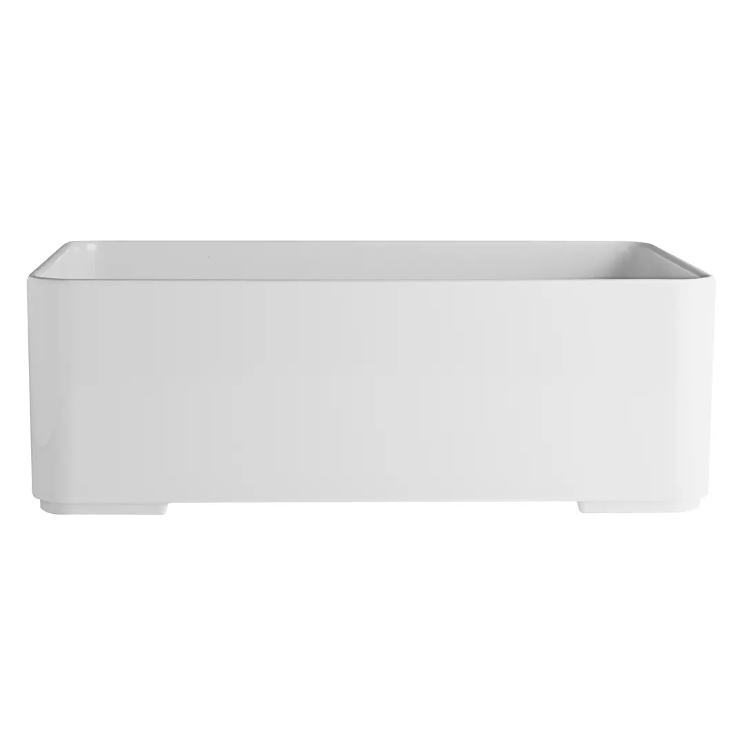 Steelite 7185TM600 - Rectangular Plastic Box, 3.5 Qt, 10.5" x 7.125" x 3.5", Oasis Finish - 6/Case