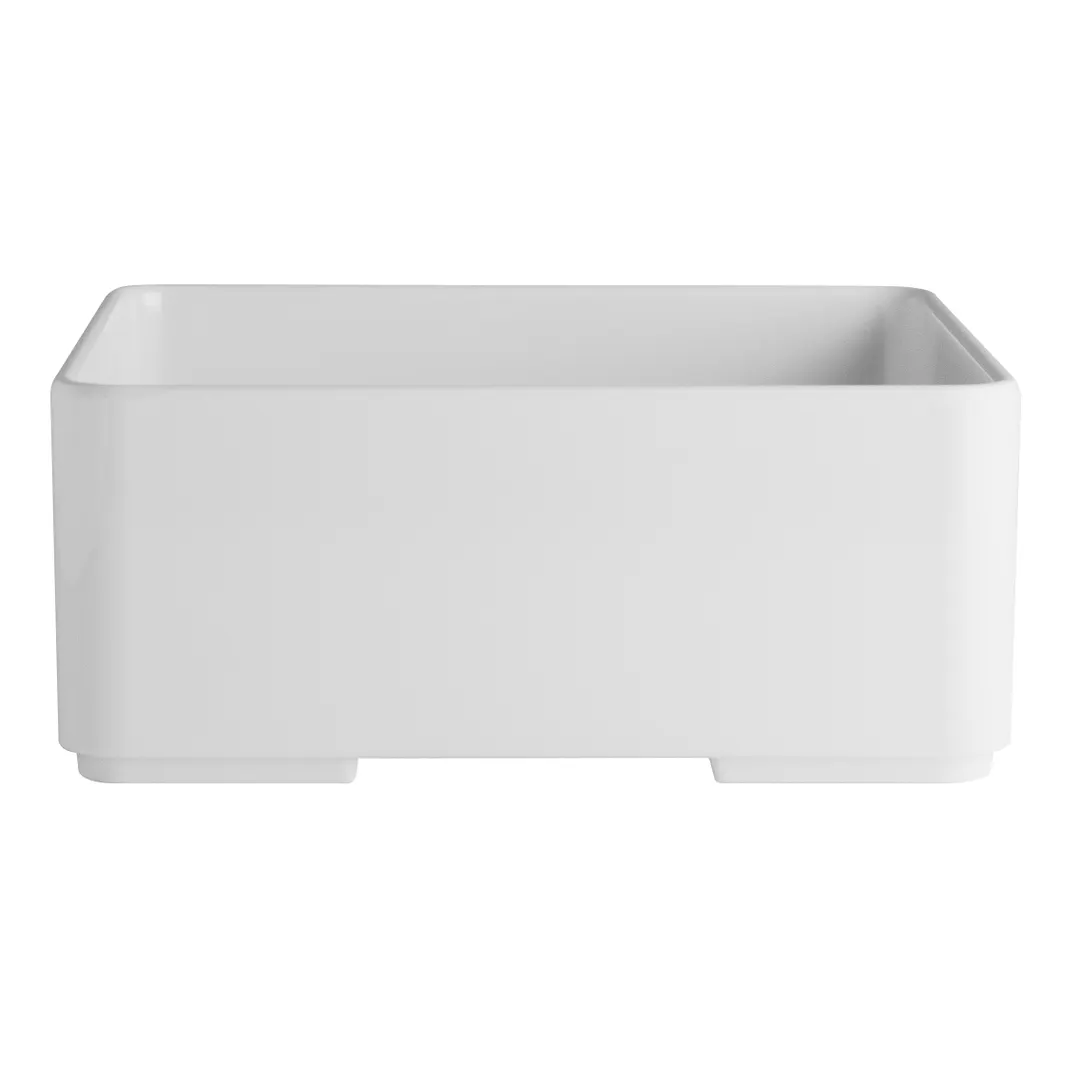 Steelite 7185TM602 Bento Box – Square Insert, 1.5 Qt, 6.625" x 6.625" x 2.75", Oasis Plastic – 4/Case