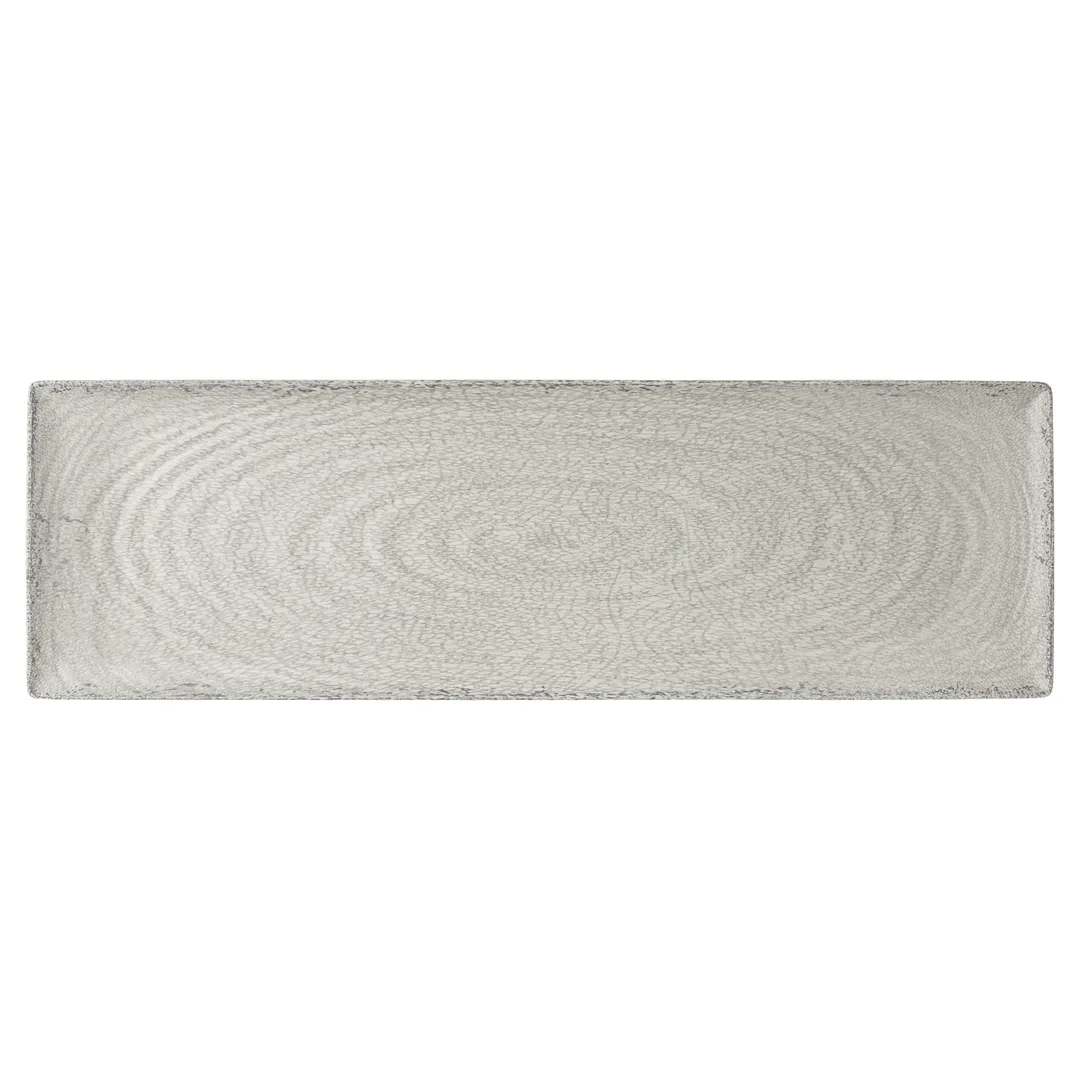 Steelite 7194TM048 Plastic Platter – Rectangle, 20.875" x 6.5" x 1.0", Stone Melamine – 1/Case